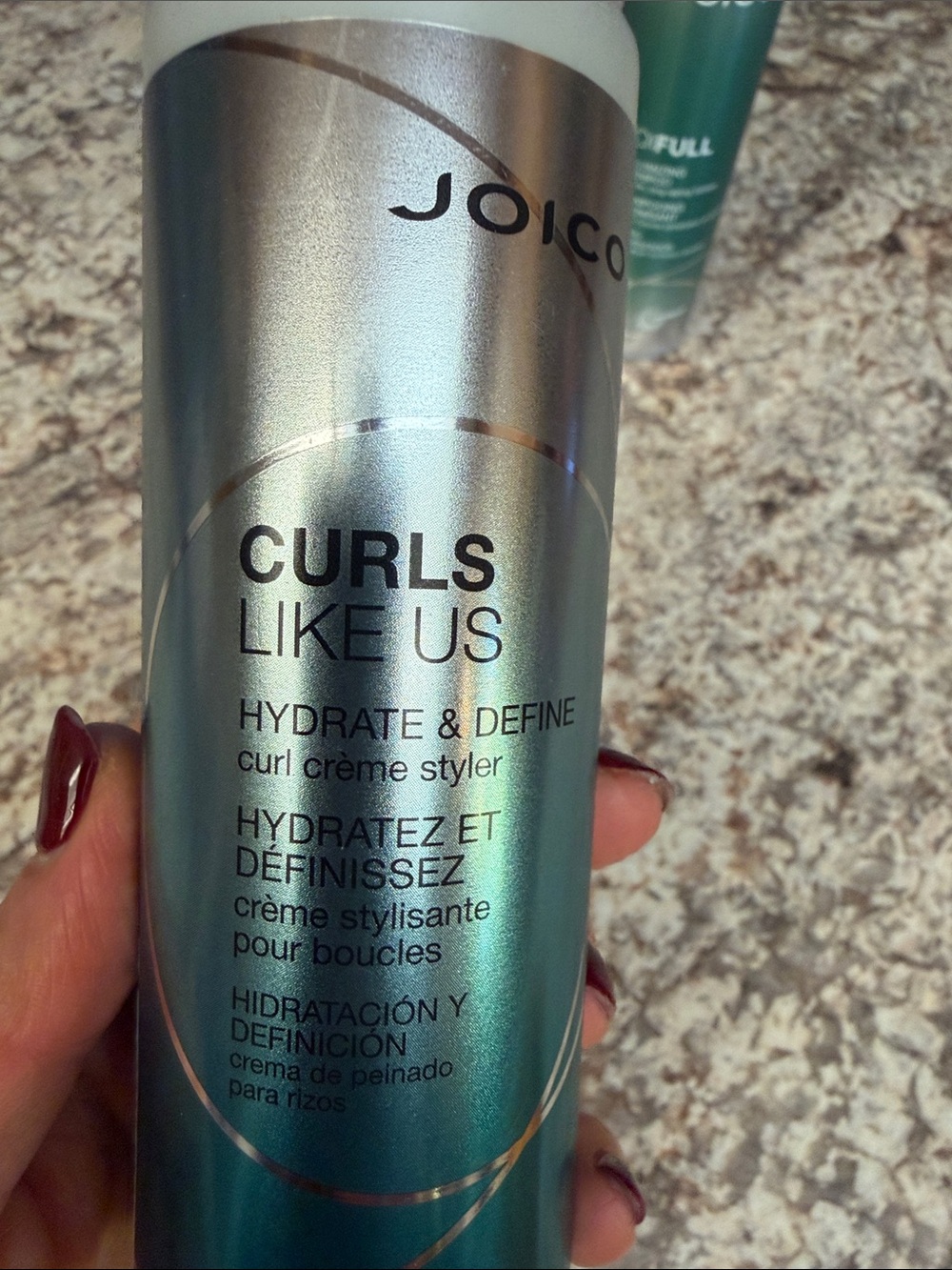 Joico Curls Like Us Hydrate & Define Curl Crème Styler - Teal Metallic